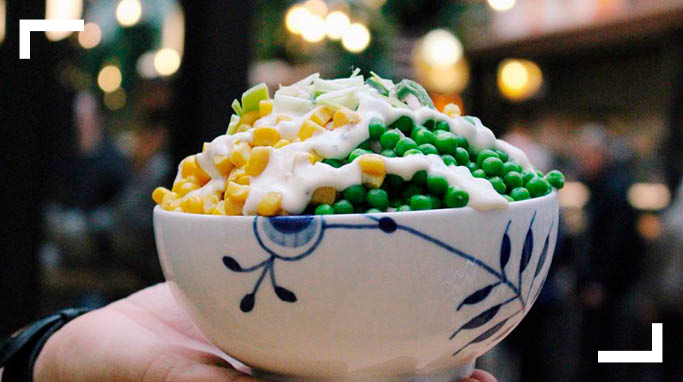 Salat fra A'Petit i Lyngby Storcenter